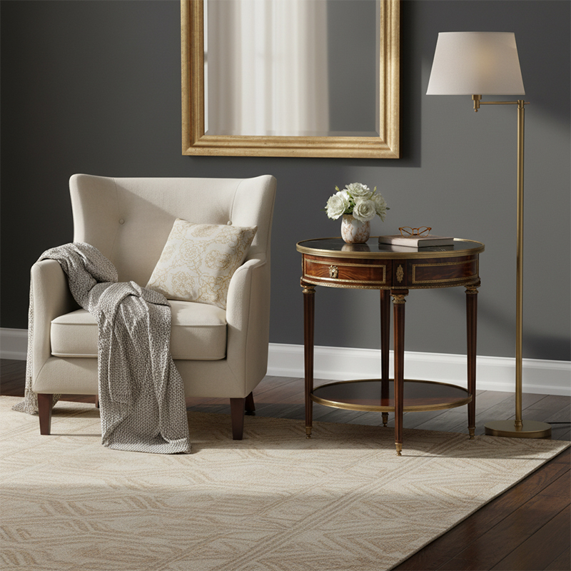 EKAR Sovereign Luxury Side Table | English Style Marble-Top End Table | Custom Foshan Furniture,EKAR FURNITURE CO.,LTD,EKAR Sovereign Luxury Side Table | English Style Marble-Top End Table | Custom Foshan Furniture,foshan furniture factory,custom Furniture factory,china furniture factory