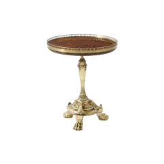 EKAR Sovereign Gallery Side Table | Luxury British Style Pedestal End Table | High-End Custom Furniture,MY SHOP,EKAR Sovereign Gallery Side Table | Luxury British Style Pedestal End Table | High-End Custom Furniture,foshan furniture factory,custom Furniture factory,china furniture factory