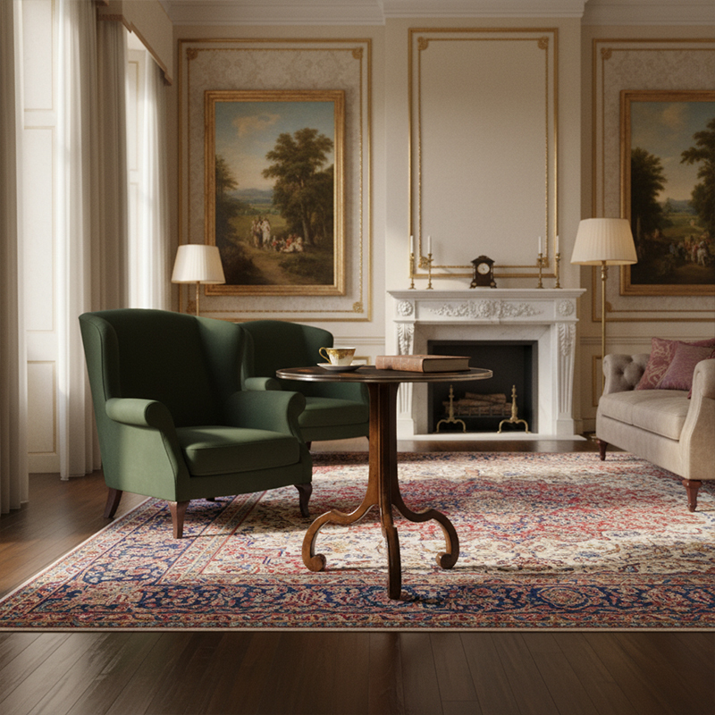 EKAR Sovereign Koi Luxury Side Table | Hand-Painted British Style End Table | EKAR FURNITURE Custom Seating,EKAR FURNITURE CO.,LTD,EKAR Sovereign Koi Luxury Side Table | Hand-Painted British Style End Table | EKAR FURNITURE Custom Seating,foshan furniture factory,custom Furniture factory,china furniture factory