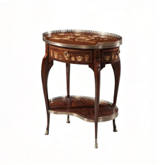 EKAR Royal Manor Side Table | Hand-Inlaid Luxury Accent Table | British Style Custom Furniture,EKAR FURNITURE CO.,LTD,EKAR Royal Manor Side Table | Hand-Inlaid Luxury Accent Table | British Style Custom Furniture,foshan furniture factory,custom Furniture factory,china furniture factory