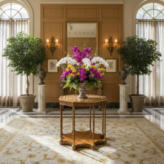 EKAR St. James Luxury Pedestal Stand | Hand-Inlaid British Style Lobby Table |,MY SHOP,EKAR St. James Luxury Pedestal Stand | Hand-Inlaid British Style Lobby Table |,foshan furniture factory,custom Furniture factory,china furniture factory