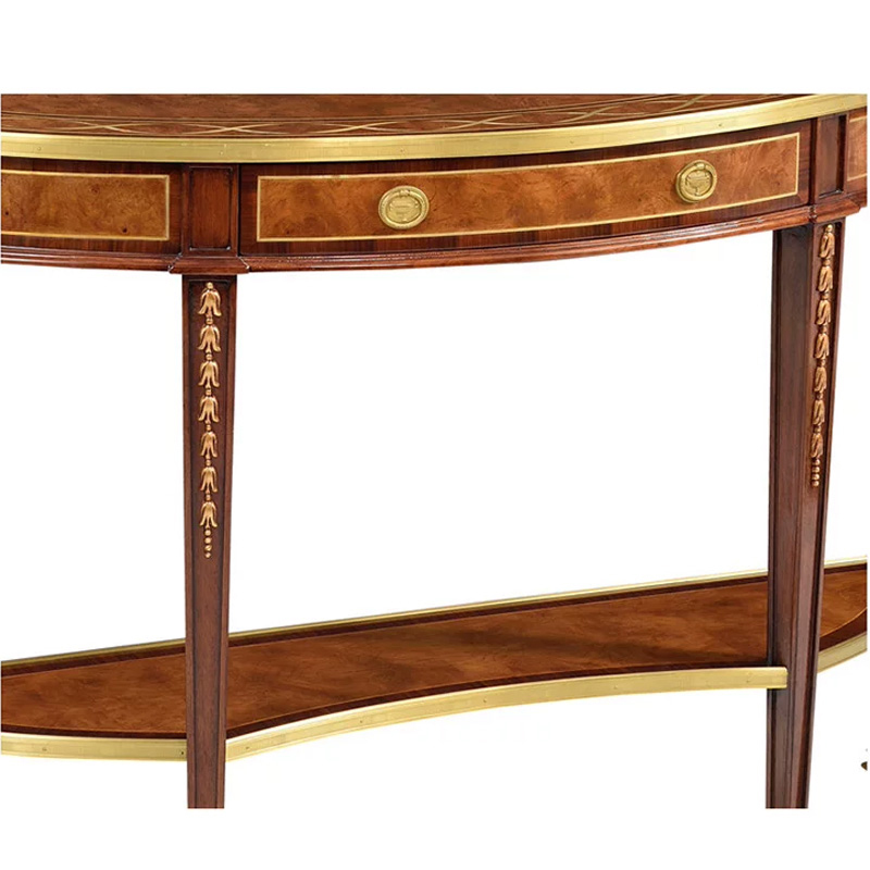 EKAR Furniture | Regency Heritage Demilune Console Table for Luxury Entryways,EKAR FURNITURE CO.,LTD,EKAR Furniture | Regency Heritage Demilune Console Table for Luxury Entryways,foshan furniture factory,custom Furniture factory,china furniture factory