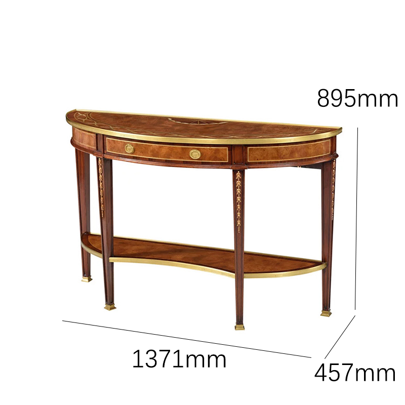 EKAR Furniture | Regency Heritage Demilune Console Table for Luxury Entryways,EKAR FURNITURE CO.,LTD,EKAR Furniture | Regency Heritage Demilune Console Table for Luxury Entryways,foshan furniture factory,custom Furniture factory,china furniture factory