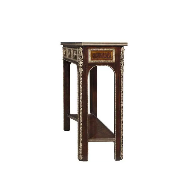 EKAR Furniture | Regency Grandeur Burl Walnut Console Table - British Classical Style,MY SHOP,EKAR Furniture | Regency Grandeur Burl Walnut Console Table - British Classical Style,foshan furniture factory,custom Furniture factory,china furniture factory