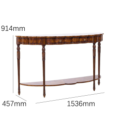EKAR Heritage Manor Luxury Console Table | British Style Hand-Inlaid Hallway Sideboard |,MY SHOP,EKAR Heritage Manor Luxury Console Table | British Style Hand-Inlaid Hallway Sideboard |,foshan furniture factory,custom Furniture factory,china furniture factory