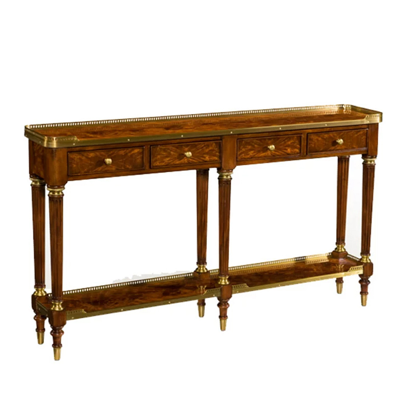 EKAR Sovereign Manor Luxury Console Table | Hand-Inlaid English Style Hallway Cabinet |,EKAR FURNITURE CO.,LTD,EKAR Sovereign Manor Luxury Console Table | Hand-Inlaid English Style Hallway Cabinet |,foshan furniture factory,custom Furniture factory,china furniture factory