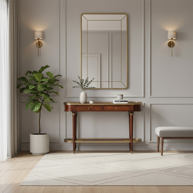 EKAR Sovereign Manor Console Table | Luxury British Style Entryway Stand | Premium Custom Foyer Furniture,EKAR FURNITURE CO.,LTD,EKAR Sovereign Manor Console Table | Luxury British Style Entryway Stand | Premium Custom Foyer Furniture,foshan furniture factory,custom Furniture factory,china furniture factory