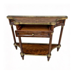 EKAR Furniture | Windsor Manor Heritage Burl Walnut Console Table - British Regency Style,EKAR FURNITURE CO.,LTD,EKAR Furniture | Windsor Manor Heritage Burl Walnut Console Table - British Regency Style,foshan furniture factory,custom Furniture factory,china furniture factory