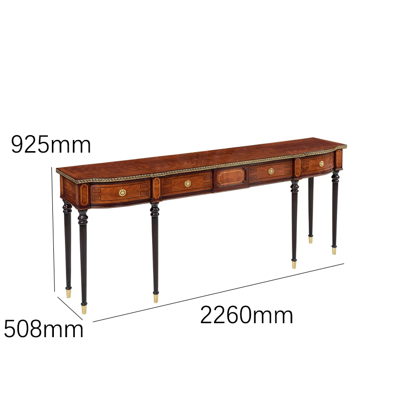 EKAR Regent Grand Hallway Inlaid Gallery Console | Luxury British Style Extra Long Sideboard |EKAR FURNITURE,EKAR FURNITURE CO.,LTD,EKAR Regent Grand Hallway Inlaid Gallery Console | Luxury British Style Extra Long Sideboard |EKAR FURNITURE,foshan furniture factory,custom Furniture factory,china furniture factory