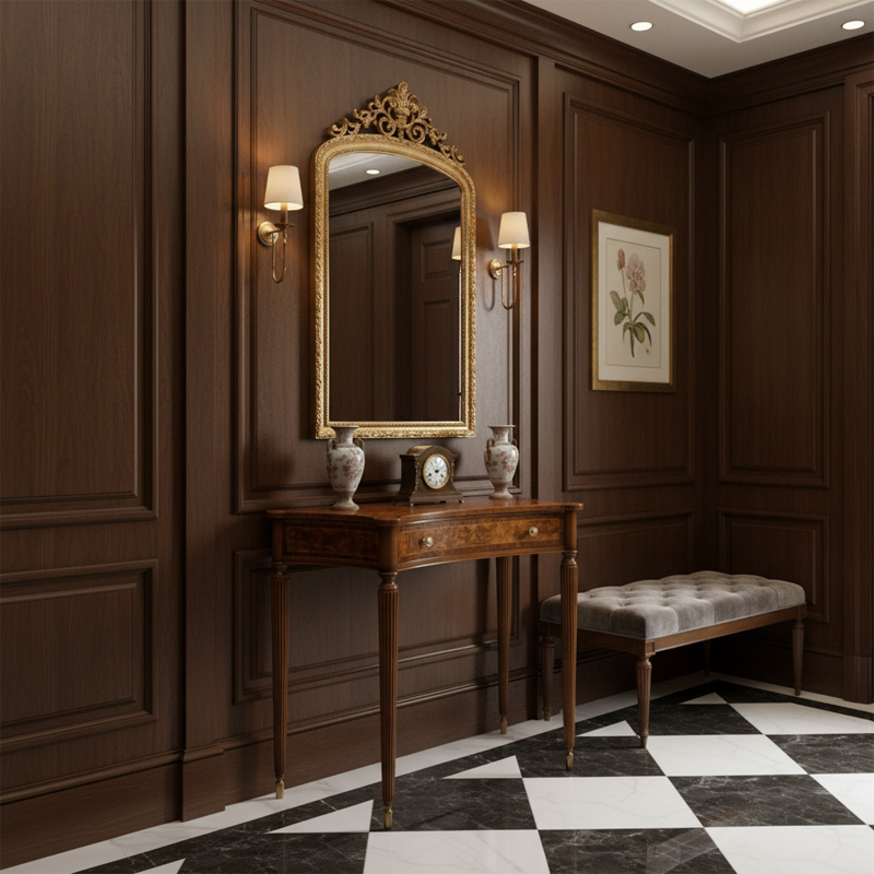 EKAR Furniture | Alexander Nobleman Marquetry Console Table - British Regency Style,EKAR FURNITURE CO.,LTD,EKAR Furniture | Alexander Nobleman Marquetry Console Table - British Regency Style,foshan furniture factory,custom Furniture factory,china furniture factory