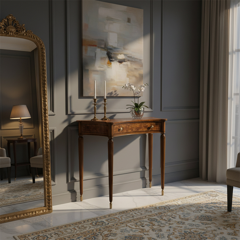 EKAR Furniture | Alexander Nobleman Marquetry Console Table - British Regency Style,EKAR FURNITURE CO.,LTD,EKAR Furniture | Alexander Nobleman Marquetry Console Table - British Regency Style,foshan furniture factory,custom Furniture factory,china furniture factory