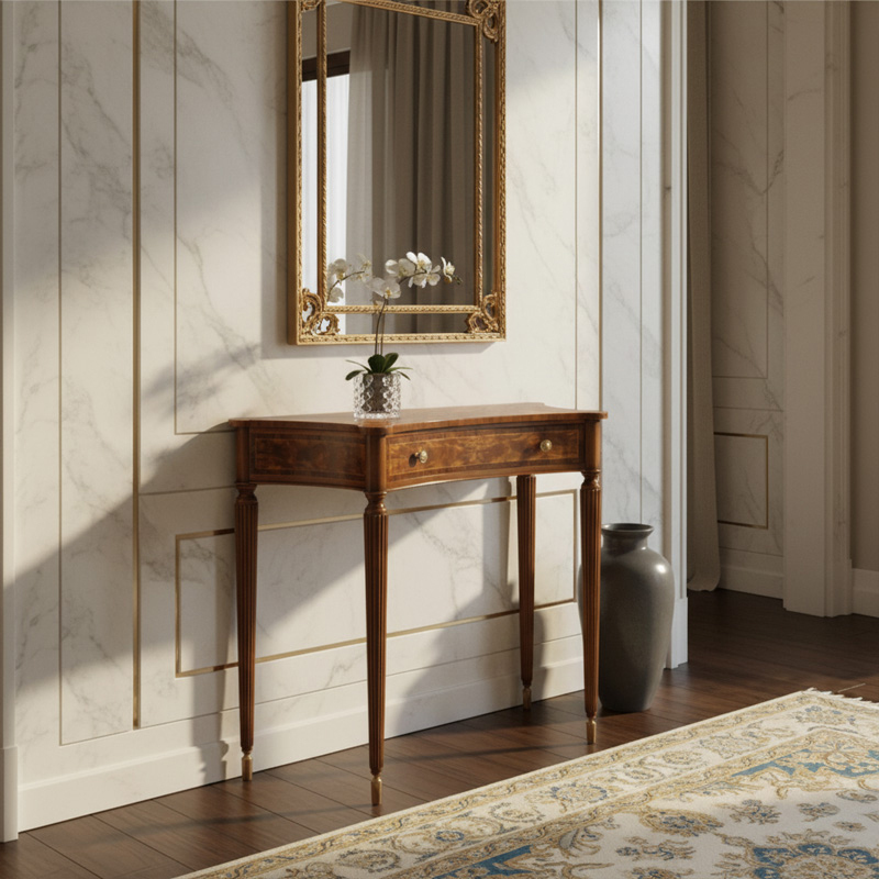 EKAR Furniture | Alexander Nobleman Marquetry Console Table - British Regency Style,EKAR FURNITURE CO.,LTD,EKAR Furniture | Alexander Nobleman Marquetry Console Table - British Regency Style,foshan furniture factory,custom Furniture factory,china furniture factory