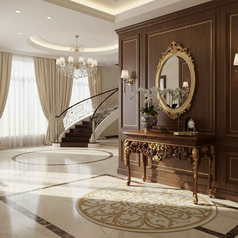 EKAR Furniture | Sovereign Heritage Gilded Baroque Console Table for Grand Entryways,EKAR FURNITURE CO.,LTD,EKAR Furniture | Sovereign Heritage Gilded Baroque Console Table for Grand Entryways,foshan furniture factory,custom Furniture factory,china furniture factory