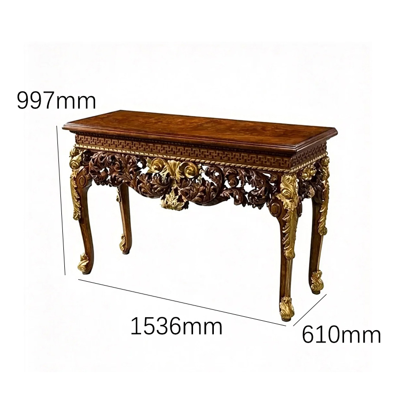 EKAR Furniture | Sovereign Heritage Gilded Baroque Console Table for Grand Entryways,EKAR FURNITURE CO.,LTD,EKAR Furniture | Sovereign Heritage Gilded Baroque Console Table for Grand Entryways,foshan furniture factory,custom Furniture factory,china furniture factory