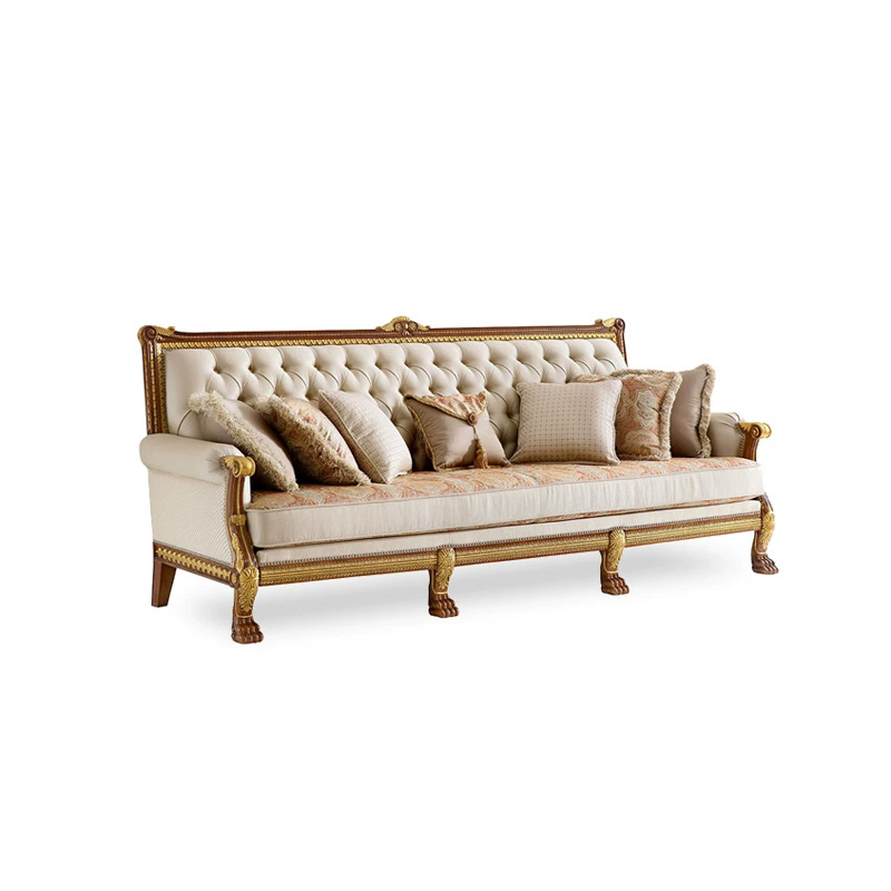 EKAR Sovereign Regency Luxury American Sofa | Hand-Carved Gold Leaf Parlor Furniture | EKAR FURNITURE,EKAR FURNITURE CO.,LTD,EKAR Sovereign Regency Luxury American Sofa | Hand-Carved Gold Leaf Parlor Furniture | EKAR FURNITURE,foshan furniture factory,custom Furniture factory,china furniture factory
