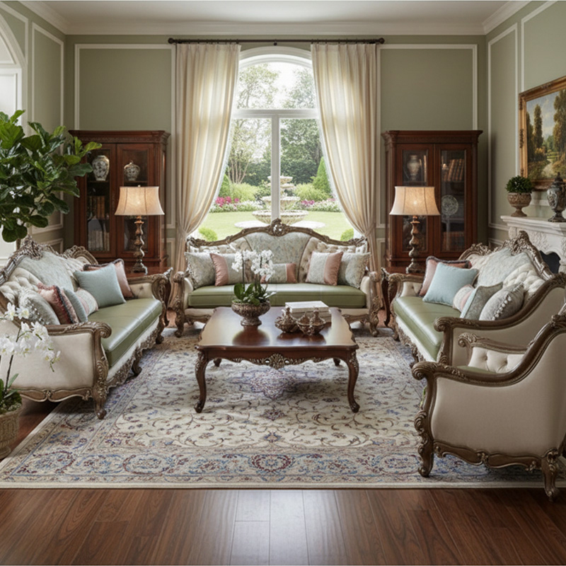 EKAR Sovereign Heritage Luxury Sofa | Hand-Carved American Style Couch |Premium Parlor Furniture by EKAR,EKAR FURNITURE CO.,LTD,EKAR Sovereign Heritage Luxury Sofa | Hand-Carved American Style Couch |Premium Parlor Furniture by EKAR,foshan furniture factory,custom Furniture factory,china furniture factory