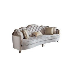 EKAR Sovereign Serpentine Luxury Sofa | Tufted American Classic Couch | Custom High-End Parlor Seating,EKAR FURNITURE CO.,LTD,EKAR Sovereign Serpentine Luxury Sofa | Tufted American Classic Couch | Custom High-End Parlor Seating,foshan furniture factory,custom Furniture factory,china furniture factory