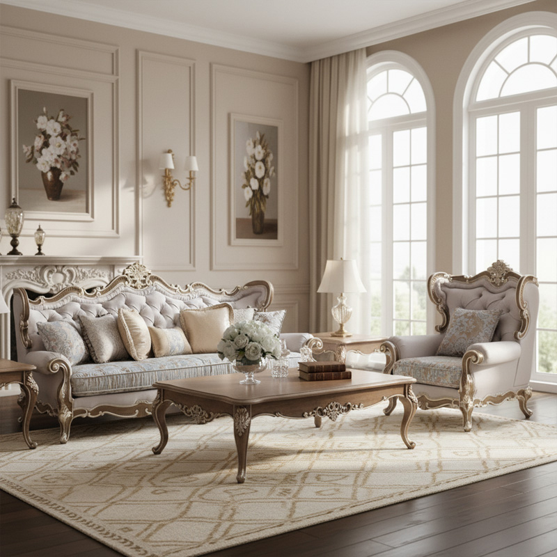 EKAR Renaissance Imperial Grand Sofa | Luxury American Style Hand-Carved Parlor Furniture |EKAR FURNITURE,EKAR FURNITURE CO.,LTD,EKAR Renaissance Imperial Grand Sofa | Luxury American Style Hand-Carved Parlor Furniture |EKAR FURNITURE,foshan furniture factory,custom Furniture factory,china furniture factory