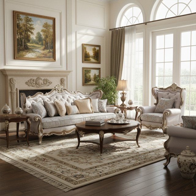 EKAR Renaissance Imperial Grand Sofa | Luxury American Style Hand-Carved Parlor Furniture |EKAR FURNITURE,MY SHOP,EKAR Renaissance Imperial Grand Sofa | Luxury American Style Hand-Carved Parlor Furniture |EKAR FURNITURE,foshan furniture factory,custom Furniture factory,china furniture factory