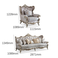 EKAR Renaissance Imperial Grand Sofa | Luxury American Style Hand-Carved Parlor Furniture |EKAR FURNITURE,MY SHOP,EKAR Renaissance Imperial Grand Sofa | Luxury American Style Hand-Carved Parlor Furniture |EKAR FURNITURE,foshan furniture factory,custom Furniture factory,china furniture factory