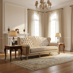 EKAR Seraphina Luxury Wingback Sofa | Tufted Sunburst Design Couch | Premium Custom Parlor Furniture,EKAR FURNITURE CO.,LTD,EKAR Seraphina Luxury Wingback Sofa | Tufted Sunburst Design Couch | Premium Custom Parlor Furniture,foshan furniture factory,custom Furniture factory,china furniture factory