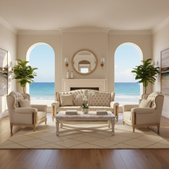 EKAR Seraphina Luxury Wingback Sofa | Tufted Sunburst Design Couch | Premium Custom Parlor Furniture,EKAR FURNITURE CO.,LTD,EKAR Seraphina Luxury Wingback Sofa | Tufted Sunburst Design Couch | Premium Custom Parlor Furniture,foshan furniture factory,custom Furniture factory,china furniture factory