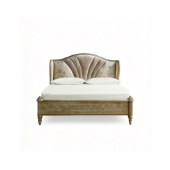 EKAR Aurelia Heritage Luxury Bed | Hand-Carved Champagne Wood Bed Frame | Premium Master Bedroom Furniture,MY SHOP,EKAR Aurelia Heritage Luxury Bed | Hand-Carved Champagne Wood Bed Frame | Premium Master Bedroom Furniture,foshan furniture factory,custom Furniture factory,china furniture factory