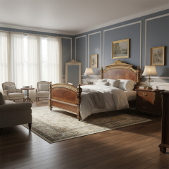 EKAR Sovereign Heritage Grand Bed | Hand-Carved Luxury Inlaid Bed Frame | EKAR FURNITURE,EKAR FURNITURE CO.,LTD,EKAR Sovereign Heritage Grand Bed | Hand-Carved Luxury Inlaid Bed Frame | EKAR FURNITURE,foshan furniture factory,custom Furniture factory,china furniture factory