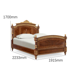 EKAR Sovereign Heritage Grand Bed | Hand-Carved Luxury Inlaid Bed Frame | EKAR FURNITURE,EKAR FURNITURE CO.,LTD,EKAR Sovereign Heritage Grand Bed | Hand-Carved Luxury Inlaid Bed Frame | EKAR FURNITURE,foshan furniture factory,custom Furniture factory,china furniture factory
