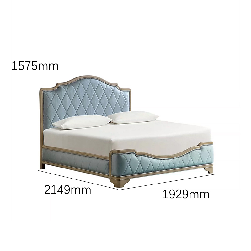 EKAR Furniture | Morgan Manor Diamond-Tufted Luxury Bed Frame - American Classical Style,EKAR FURNITURE CO.,LTD,EKAR Furniture | Morgan Manor Diamond-Tufted Luxury Bed Frame - American Classical Style,foshan furniture factory,custom Furniture factory,china furniture factory