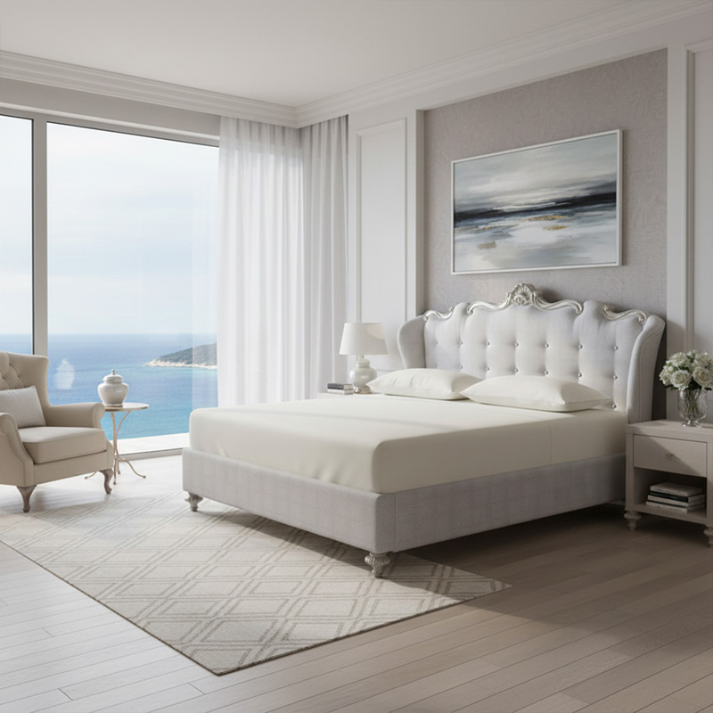 EKAR Furniture | Windsor Serenity Wingback Bed - Luxury Tufted American Classical Bed Frame,EKAR FURNITURE CO.,LTD,EKAR Furniture | Windsor Serenity Wingback Bed - Luxury Tufted American Classical Bed Frame,foshan furniture factory,custom Furniture factory,china furniture factory