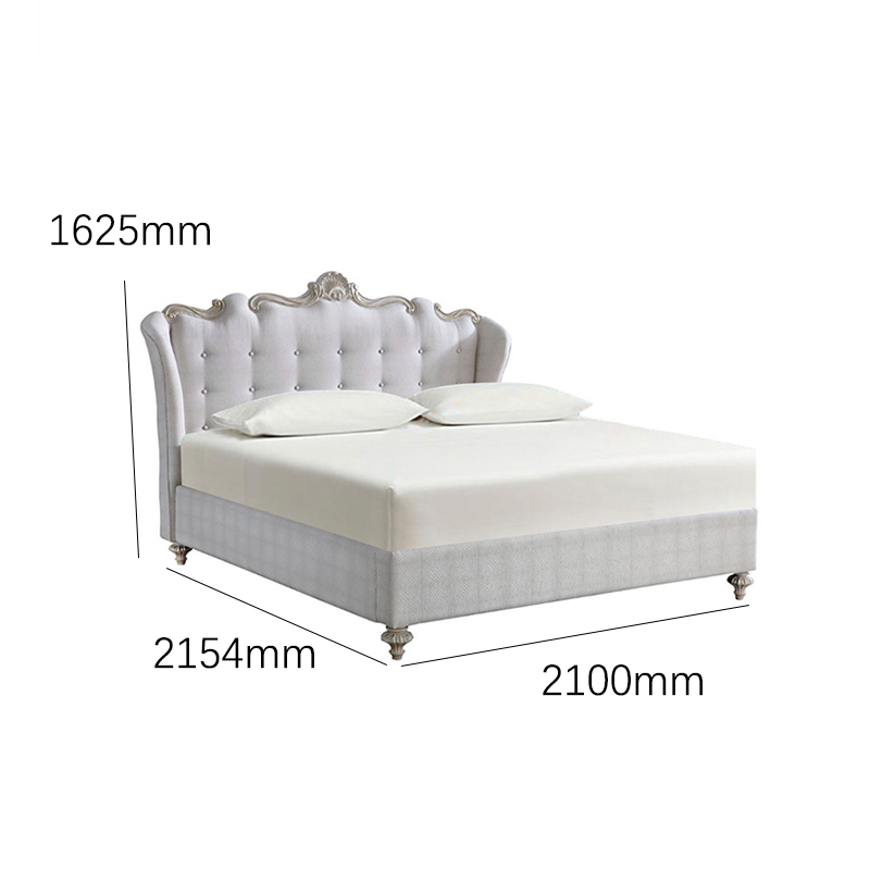 EKAR Furniture | Windsor Serenity Wingback Bed - Luxury Tufted American Classical Bed Frame,EKAR FURNITURE CO.,LTD,EKAR Furniture | Windsor Serenity Wingback Bed - Luxury Tufted American Classical Bed Frame,foshan furniture factory,custom Furniture factory,china furniture factory