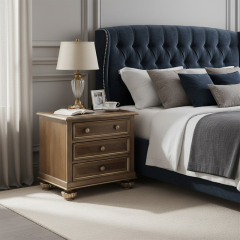 EKAR Belvedere Heritage Nightstand | Luxury American Style Bedside Table | Foshan Custom Furniture Factory,MY SHOP,EKAR Belvedere Heritage Nightstand | Luxury American Style Bedside Table | Foshan Custom Furniture Factory,foshan furniture factory,custom Furniture factory,china furniture factory