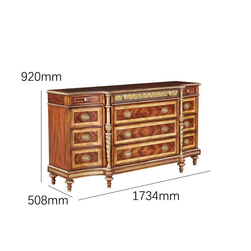EKAR Chancellor Imperial Luxury Dresser | Hand-Inlaid English Style Bedroom Chest | EKAR FURNITURE,EKAR FURNITURE CO.,LTD,EKAR Chancellor Imperial Luxury Dresser | Hand-Inlaid English Style Bedroom Chest | EKAR FURNITURE,foshan furniture factory,custom Furniture factory,china furniture factory