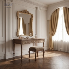 EKAR Belvedere Heritage Luxury Vanity Table | Hand-Carved Neoclassical Console & Writing Desk | EKAR FURNITURE,MY SHOP,EKAR Belvedere Heritage Luxury Vanity Table | Hand-Carved Neoclassical Console & Writing Desk | EKAR FURNITURE,foshan furniture factory,custom Furniture factory,china furniture factory