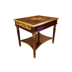 EKAR Empire Majesty Luxury Side Table | Hand-Inlaid English Style End Table | Premium Custom Furniture,MY SHOP,EKAR Empire Majesty Luxury Side Table | Hand-Inlaid English Style End Table | Premium Custom Furniture,foshan furniture factory,custom Furniture factory,china furniture factory