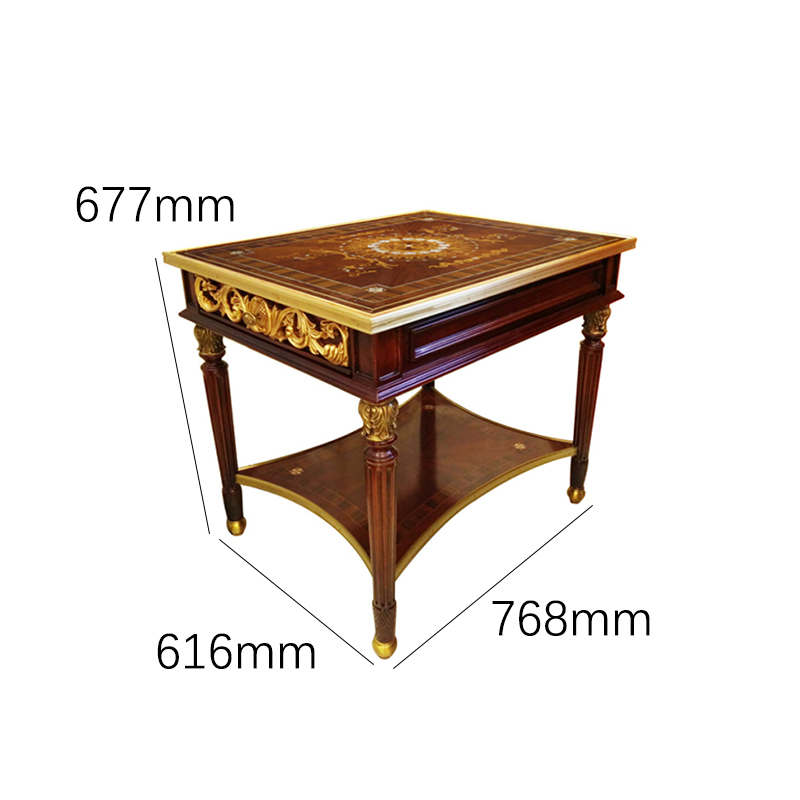 EKAR Empire Majesty Luxury Side Table | Hand-Inlaid English Style End Table | Premium Custom Furniture,MY SHOP,EKAR Empire Majesty Luxury Side Table | Hand-Inlaid English Style End Table | Premium Custom Furniture,foshan furniture factory,custom Furniture factory,china furniture factory
