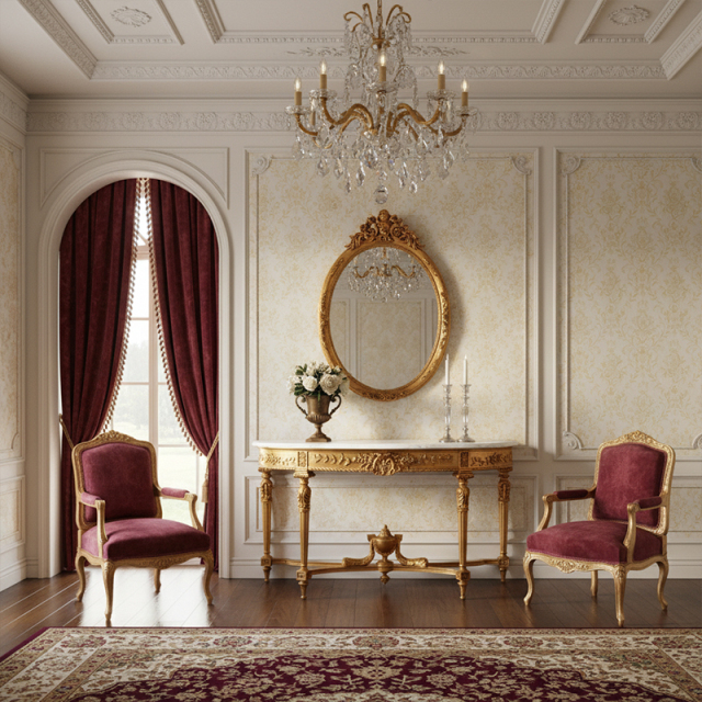 EKAR Furniture | Versailles Royal Gilded Console Table – Luxury French Classical Entryway Decor,MY SHOP,EKAR Furniture | Versailles Royal Gilded Console Table – Luxury French Classical Entryway Decor,foshan furniture factory,custom Furniture factory,china furniture factory