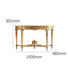 EKAR Furniture | Versailles Royal Gilded Console Table – Luxury French Classical Entryway Decor,MY SHOP,EKAR Furniture | Versailles Royal Gilded Console Table – Luxury French Classical Entryway Decor,foshan furniture factory,custom Furniture factory,china furniture factory
