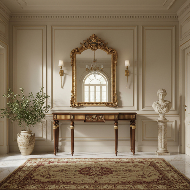 EKAR FURNITURE | Noble Manor Classical Gilded Console Table - Luxury Entryway Decor,EKAR FURNITURE CO.,LTD,EKAR FURNITURE | Noble Manor Classical Gilded Console Table - Luxury Entryway Decor,foshan furniture factory,custom Furniture factory,china furniture factory