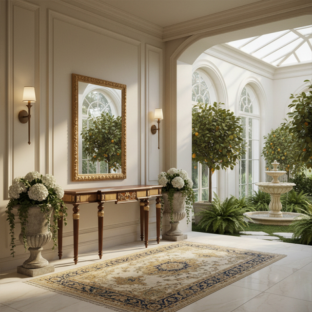 EKAR FURNITURE | Noble Manor Classical Gilded Console Table - Luxury Entryway Decor,EKAR FURNITURE CO.,LTD,EKAR FURNITURE | Noble Manor Classical Gilded Console Table - Luxury Entryway Decor,foshan furniture factory,custom Furniture factory,china furniture factory