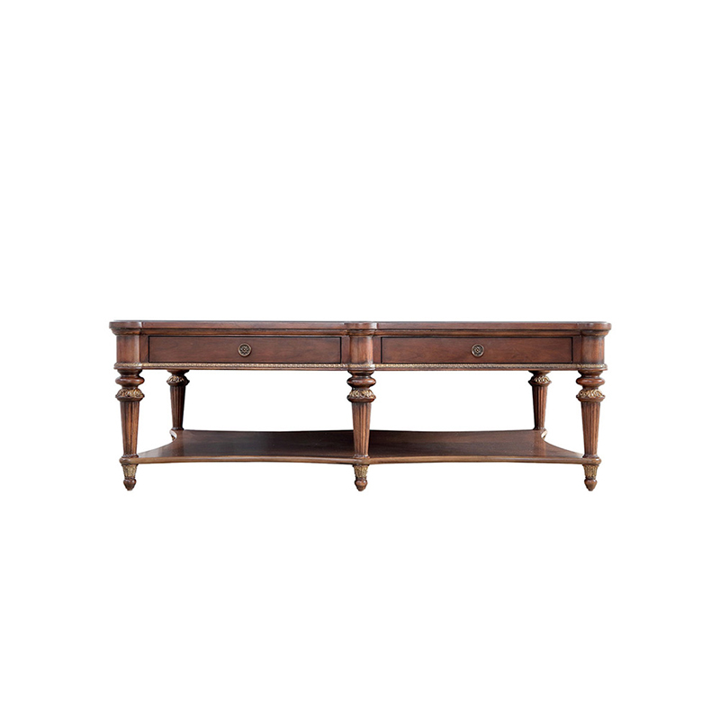 Charleston Heritage Mahogany Coffee Table - Luxury American Classical Center Table with Drawer Storage |,EKAR FURNITURE CO.,LTD,Charleston Heritage Mahogany Coffee Table - Luxury American Classical Center Table with Drawer Storage |,foshan furniture factory,custom Furniture factory,china furniture factory