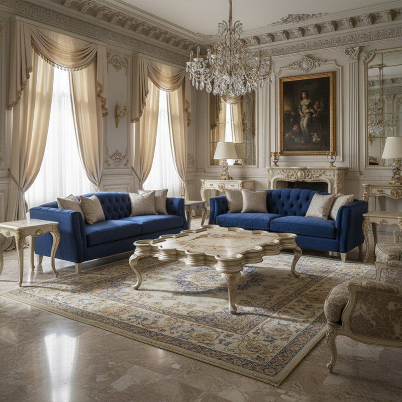 Aurelia Pearl Sculptural Coffee Table - Luxury American Classical Center Table with Unique Tiered Molding |,EKAR FURNITURE CO.,LTD,Aurelia Pearl Sculptural Coffee Table - Luxury American Classical Center Table with Unique Tiered Molding |,foshan furniture factory,custom Furniture factory,china furniture factory