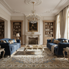 Aurelia Pearl Sculptural Coffee Table - Luxury American Classical Center Table with Unique Tiered Molding |,EKAR FURNITURE CO.,LTD,Aurelia Pearl Sculptural Coffee Table - Luxury American Classical Center Table with Unique Tiered Molding |,foshan furniture factory,custom Furniture factory,china furniture factory