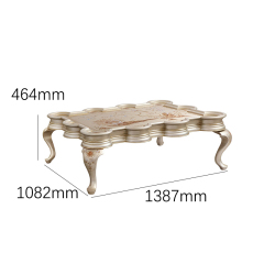 Aurelia Pearl Sculptural Coffee Table - Luxury American Classical Center Table with Unique Tiered Molding |,EKAR FURNITURE CO.,LTD,Aurelia Pearl Sculptural Coffee Table - Luxury American Classical Center Table with Unique Tiered Molding |,foshan furniture factory,custom Furniture factory,china furniture factory