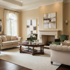 EKAR Furniture | Stately Manor Oval Marquetry Coffee Table – Luxury American Classical Centerpiece,EKAR FURNITURE CO.,LTD,EKAR Furniture | Stately Manor Oval Marquetry Coffee Table – Luxury American Classical Centerpiece,foshan furniture factory,custom Furniture factory,china furniture factory