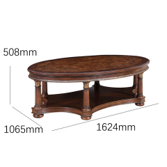 EKAR Furniture | Stately Manor Oval Marquetry Coffee Table – Luxury American Classical Centerpiece,EKAR FURNITURE CO.,LTD,EKAR Furniture | Stately Manor Oval Marquetry Coffee Table – Luxury American Classical Centerpiece,foshan furniture factory,custom Furniture factory,china furniture factory