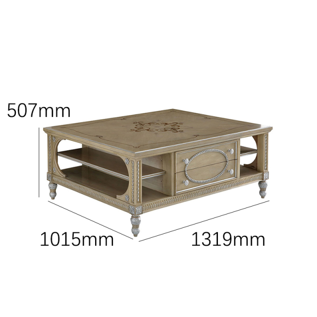 EKAR Furniture | Regency Silver-Leaf Marquetry Coffee Table – Luxury American Classical Living Room Decor,EKAR FURNITURE CO.,LTD,EKAR Furniture | Regency Silver-Leaf Marquetry Coffee Table – Luxury American Classical Living Room Decor,foshan furniture factory,custom Furniture factory,china furniture factory