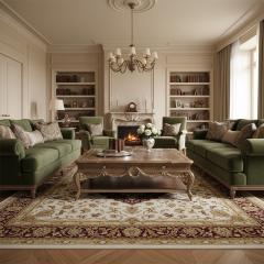 EKAR Furniture | Heritage Laurel Hand-Carved Coffee Table – Luxury American Classical Centerpiece,EKAR FURNITURE CO.,LTD,EKAR Furniture | Heritage Laurel Hand-Carved Coffee Table – Luxury American Classical Centerpiece,foshan furniture factory,custom Furniture factory,china furniture factory