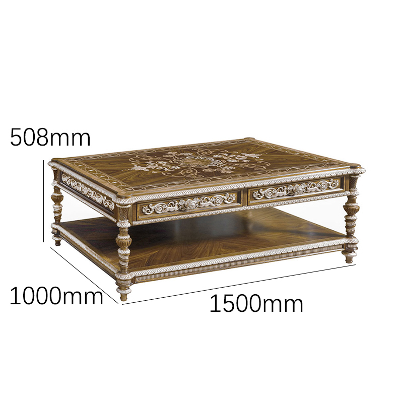 Imperial Heritage Marquetry Coffee Table | EKAR Furniture | Luxury American Classical Center Table,EKAR FURNITURE CO.,LTD,Imperial Heritage Marquetry Coffee Table | EKAR Furniture | Luxury American Classical Center Table,foshan furniture factory,custom Furniture factory,china furniture factory